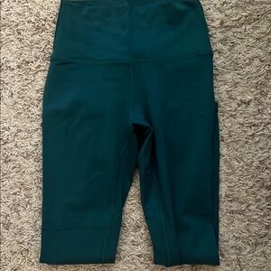 Fleo High-Waisted Green Leggings